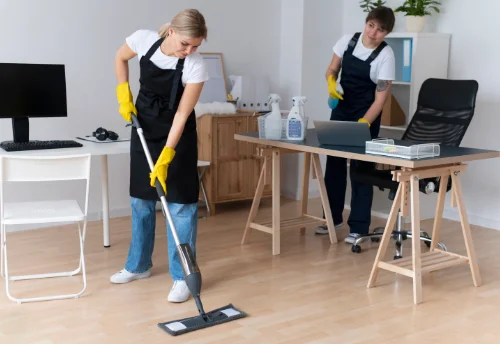 Nettoyage de bureau professionnel au Gué-de-Longroi